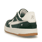 Beige waschbare Rieker Herren Slipper U1103-62 mit einer super leichten Sohle. Schuh Außenseite gespiegelt.