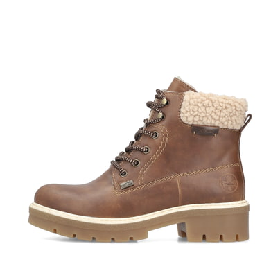 Rieker Femme Bottes à lacets