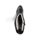 Tiefschwarze Rieker Damen Hochschaftstiefel 96059-00 mit einer robusten Profilsohle. Schuh Laufsohle