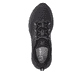 Schwarze Rieker Sport Herren Sneaker Low U4502-00. Schuh von oben.