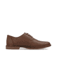 Braune Rieker Herren Schnürschuhe 13439-26 mit der Komfortweite G. Schuh Innenseite.