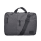 Rieker Laptoptasche H5000-42 in Grau mit viel Stauraum, abnehmbaren Schulterriemen und Reißverschluss. Vorderseite.