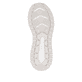 Weiße Rieker Damen Sneaker Low W2502-80 mit Schnürung sowie super leichter Sohle. Schuh Laufsohle.