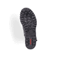 
Mondgraue Rieker Damen Schnürstiefel 785K0-45 mit Schnürung und Reißverschluss. Schuh Laufsohle