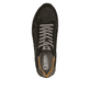 Graue Rieker Herren Sneaker Low U0305-45 mit leichter und griffiger Sohle. Schuh von oben.