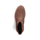 Chelsea Boots Rieker marron pour homme F7051-23 en cuir lisse. Semelle extérieure de la chaussure.