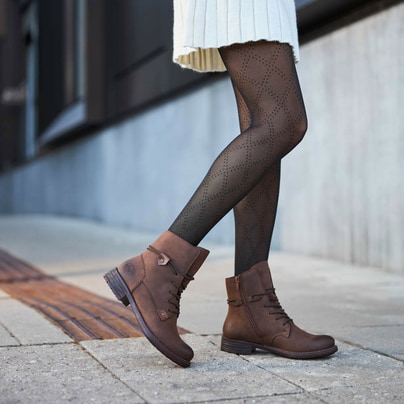 Rieker Femme Bottes à lacets