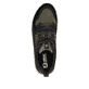 Schwarze Rieker Herren Sneaker Low U0101-00 mit einer super leichten Sohle. Schuh Außenseite gespiegelt.
