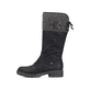 Kamelbraune Rieker Damen Kurzstiefel Z4761-24 mit einer robusten Profilsohle. Schuh Innenseite