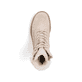 
Sandbeige Rieker Damen Schnürstiefel 75630-62 mit einer schockabsorbierenden Sohle. Schuh von oben
