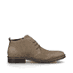 Khakigrüne Rieker Herren Schnürschuhe 33206-26 mit Schnürung sowie einer Profilsohle. Schuh Innenseite