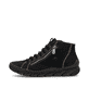 Graue Rieker Damen Schnürstiefel 55031-45 mit einer schockabsorbierenden Sohle. Schuh Innenseite