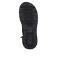 Schwarze Rieker Damen Schnürstiefel 44555-00 mit Rieker Air Sohlenfenster. Schuh Laufsohle.
