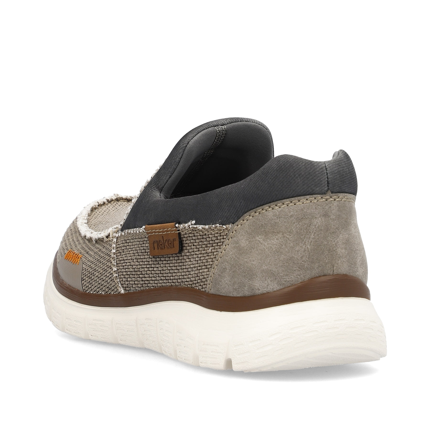 Rieker Heren B2267 Slipper, grijs, 40 EU, grijs, 40 EU