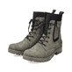 Hellbeige Rieker Damen Schnürstiefel 78538-60 mit Schnürung und Reißverschluss. Schuh Innenseite