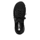 Urbanschwarze Rieker Damen Slipper 45957-00 mit einer schockabsorbierenden Sohle. Schuh Innenseite
