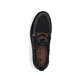 Blaue Rieker Herren Schnürschuhe B2345-14 aus Glattleder mit der Komfortweite G. Schuh von oben.