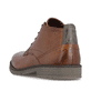 Braune Rieker Herren Schnürstiefel 13902-24 aus Glattleder. Schuh von hinten.
