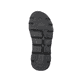 Schwarze Rieker Herren Trekkingsandalen 20800-00 mit einer super leichten Sohle. Schuh Laufsohle.