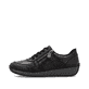 Baskets basses Rieker marron pour femme N1100-25 en cuir lisse. Côté extérieur de la chaussure.