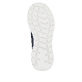 Blaue Rieker Herren Sneaker Low B6600-14 mit Schnürung sowie Komfortweite G 1/2. Schuh Laufsohle.