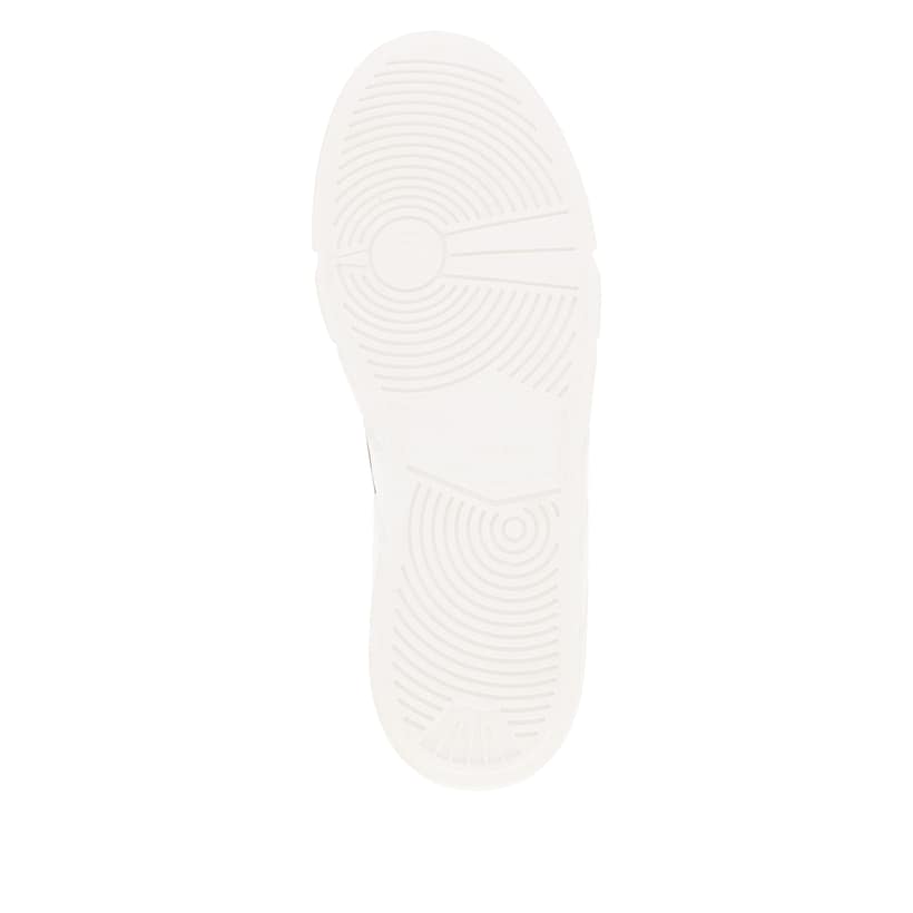 Schwarze Rieker Damen Sneaker Low W0505-00 mit einer dämpfenden Sohle. Schuh Laufsohle.