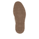 Braune Rieker Herren Slipper 11351-25 mit Gummizug sowie der Komfortweite G 1/2. Schuh Laufsohle.
