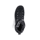 Schwarze Rieker Damen Schnürstiefel L7145-00 mit wasserabweisender TEX-Membran. Schuh von oben.