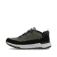 Schwarze Rieker Herren Sneaker Low U0101-00 mit einer super leichten Sohle. Schuh Außenseite gespiegelt.