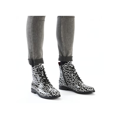 Rieker Femme Bottes à lacets