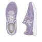 Rosane Rieker Damen Sneaker Low M9000-30 mit einer Gummischnürung. Schuh von oben, liegend.