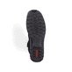 
Tiefschwarze Rieker Damen Kurzstiefel L7162-00 mit einer schockabsorbierenden Sohle. Schuh Laufsohle