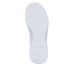 Weiße Rieker Damen Slipper M5074-80 mit Gummizug sowie einer ultraleichten Sohle. Schuh Laufsohle.