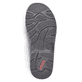 Ozeanblaue Rieker Herren Trekkingsandalen 26156-15 mit einem Klettverschluss. Schuh Laufsohle.