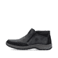 Asphaltgraue Rieker Herren Slipper 03352-45 mit einer schockabsorbierenden Sohle. Schuh Außenseite