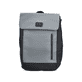 Sac à dos Rieker H5100-42 en gris avec fermeture velcro et compartiment rembourré pour ordinateur portable. Face avant.