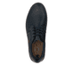 Blaue Rieker Herren Schnürschuhe B2306-14 mit der Komfortweite G 1/2. Schuh von oben.