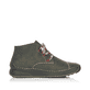 Khakigrüne Rieker Damen Schnürschuhe 51534-54 mit Schnürung sowie einer leichten Sohle. Schuh Innenseite