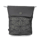 Rieker Damen Rucksack H1391-54 in Olivgrün-Stahlschwarz aus Kunstleder mit Magnetverschluss. Rucksack Vorderseite.