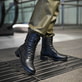 Schwarze Rieker Damen Stiefeletten 75430-00 getragen