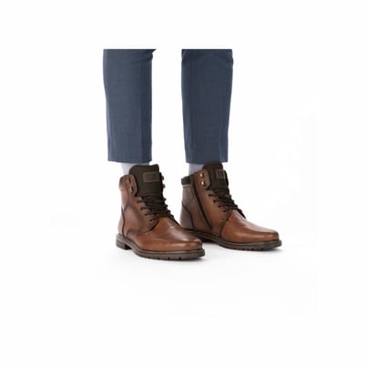 Rieker Herren Schnürstiefel