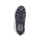 Chaussons Rieker bleus pour homme B8350-14 avec fonction slip-in Ready2GO. Chaussure vue de dessus.