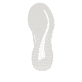 Blaue Rieker Damen Sneaker Low W1307-14 mit einer Schnürung. Schuh Laufsohle.