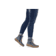 
Blaugraue Rieker Damen Schnürstiefel Z6648-14 mit Schnürung und Reißverschluss. Schuh am Fuß