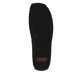 Schwarze Rieker Damen Slipper L1753-00 mit moderner Spannnaht. Schuh Laufsohle.