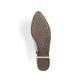 Beige Rieker Slingpumps 47060-62 mit Schnalle sowie einer leichten Sohle. Schuh Laufsohle.