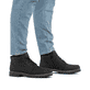 Schwarze Rieker Herren Schnürstiefel 39831-00 aus Rauleder. Schuh am Fuß.