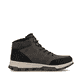 Kaffeebraune Rieker Herren Schnürstiefel 35534-25 mit einer leichten Profilsohle. Schuh Innenseite