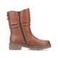 Kupferbraune Rieker Damen Kurzstiefel Y9260-25 mit Reißverschluss sowie Fiber-Grip. Schuh Innenseite