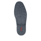 Dunkelblaue Rieker Herren Schnürschuhe 33206-14 aus Rauleder mit Komfortweite G. Schuh Laufsohle.